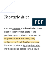 Thoracic Duct - Wikipedia PDF