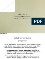 Utilitas - Kuliah 9 - Telecommunication
