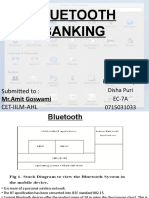 Bluetooth Banking: Submitted To: Cet-Iilm-Ahl