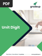 Unit Digit Last Two Digits Notes 89 PDF