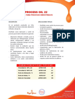 Aceite de Proceso RG Process Oil 22 - Cograem 2017 PDF