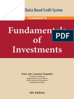 Fundamentals of Investment - Vanita Tripathi