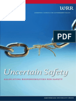 Book - Scientific Council For Government Policy - Uncertain Safety Allocating Responsibilities For Safety PDF