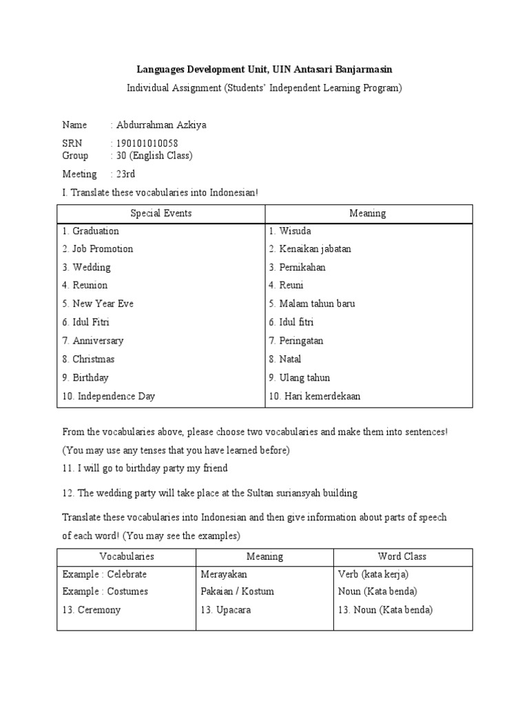 Upb English Assigment Pdf Part Of Speech Semiotics