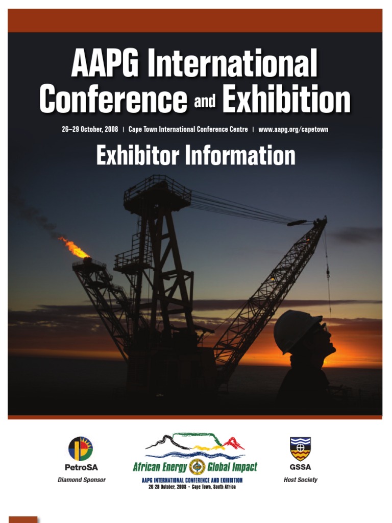 AAPG International Conference Exhibition Exhibitor Information PDF