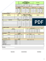 Daily Work Force Report Format For Construction
