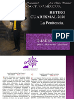 Retiro Cuaresmal 2020 La Penitencia.