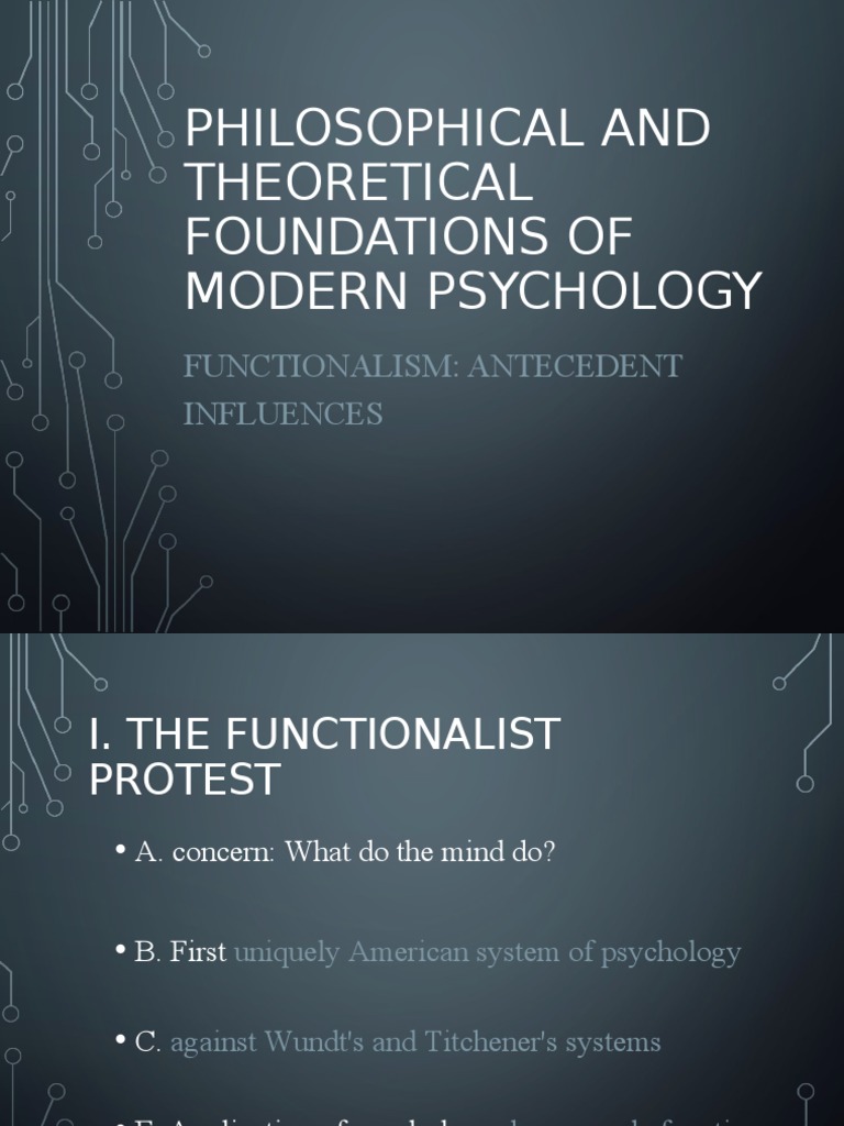 How Did Functionalism Influence Psychology? – FNUYV