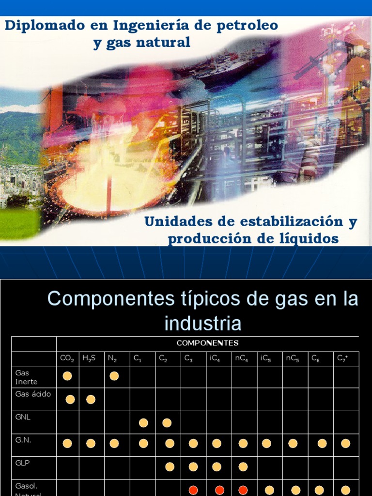 Procesamiento y acondicionamiento del gas natural en Venezuela | PDF ...