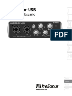 AudioBoxUSB OwnersManual ES PDF