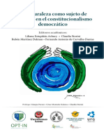 La naturaleza como sujeto de derechos en el constitucionalismo democrático