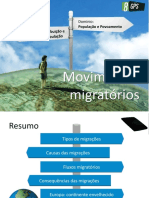 gps8 Movimentos Migratorios