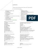 Day Hiking Checklist PDF