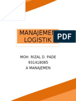 Tugas Manajemen Logistik