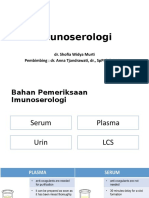 Imunoserologi & UNIVERSAL PRECAUTION