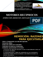 Inspeccion, Remocion y Reparacion de M. Reciprocos