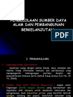 13.2 Pengelolaan Sda Pembangunan Berkelanjutan