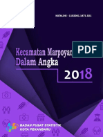 Kecamatan Marpoyan Damai Dalam Angka 2018