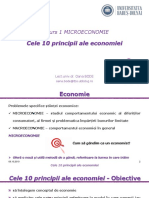 Curs 1 - Cele 10 Principii Ale Economiei