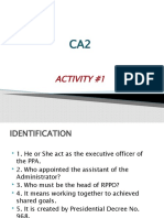 CA2 Online Class Activity 1