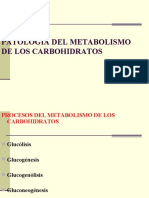 Patologia Del Metabolismo de Los Carbohidratos