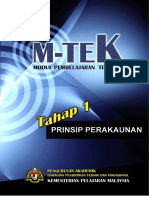 Prinsip Perakaunan - Tahap 1