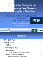 Rumo À 4a Geração de Comunicações Móveis: Tecnologias e Desafios