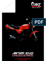 Catalogo de Partes Ak 125-150evo 2008-2012