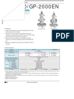 Pressure Reducing Valve Specifications and Dimensions