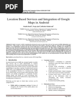 Location Based Services and Integration of Google Maps in Android PDF