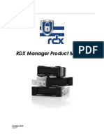 RDX Manager Manual 1022447