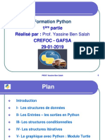 Formation Python 1ère Partie