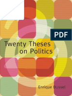 Enrique Dussel Twenty Theses On Politics 1