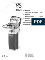 Inhalator Sanitas - 78368 - RO - CS - SK PDF