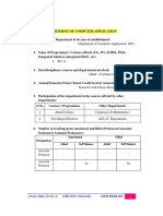 Department of Computer Application PDF