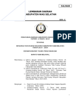 Perda RTRW Kabupaten Nias Selatan Tahun 2014-2034 PDF