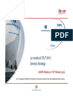 13-01 Le Novità Di ITIL 2011 - Service Strategy v1.0