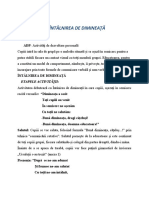 Proiect. Scenariu Didactic