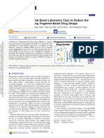 Development of a Web-Based Laboratory Class to Reduce the Challenges in Teaching Fragment-Based Drug Design