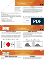 Using logistic regression to predict credit default risk