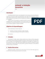 Ebook - Atividade Racional - A Intuição e A Razão Discursiva PDF