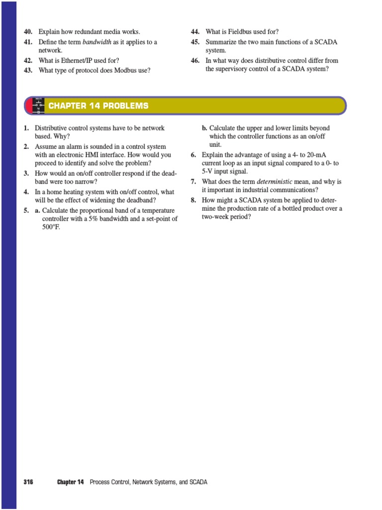 Process Control Notes | Download Free PDF | Network Topology ...