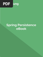 Persistence With Spring