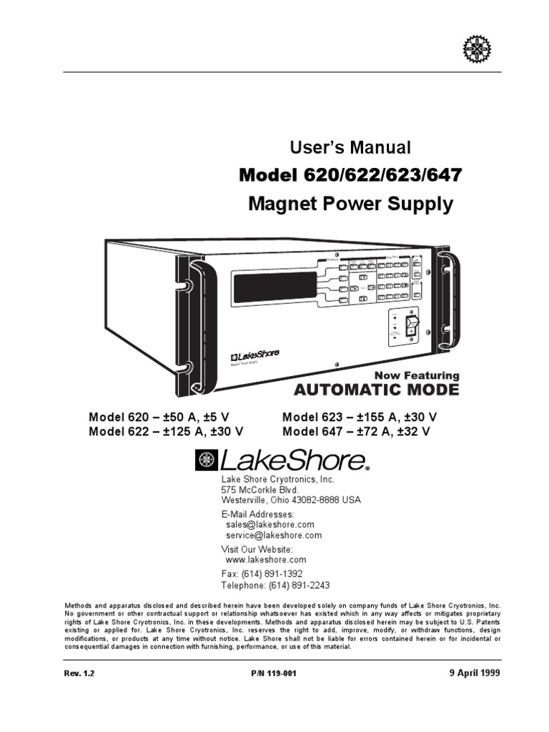 MPS Manual | PDF | Electrostatic Discharge | Physical Quantities