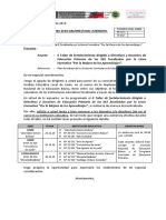 Oficio Múltiple Nº 0063-2019 _ I Taller de fortalecimiento dirigido a Directivos y Docentes de EP