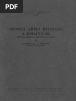 Radu Rosetti - Istoria Artei Militare A Românilor Până La Mijlocul Veacului Al XVII-lea PDF