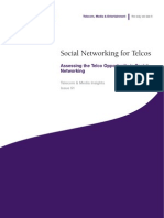 Social Networking For Telcos: Assesing The Telco Opportunity