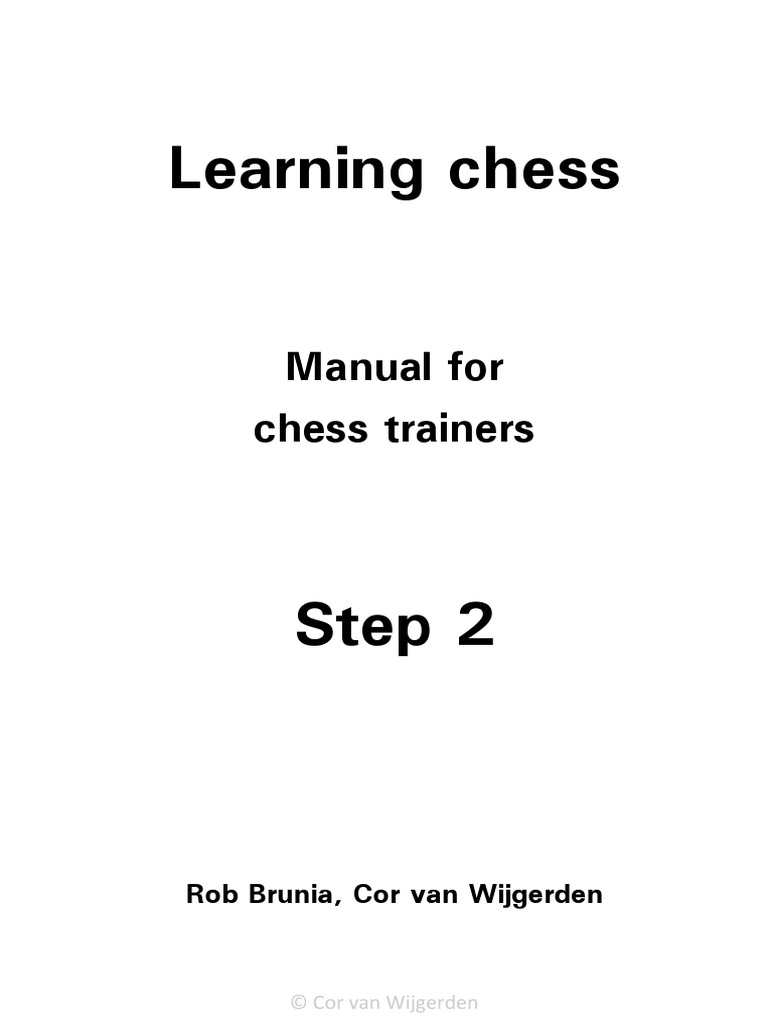 En - LP - h2 Chess Step 2 | PDF | Chess | Motivation