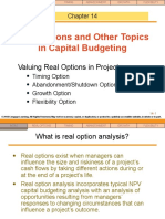 kuliah 12 Real Option and Other Topics in Capital Budgeting.pptx
