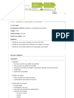 Detalhe Da UFCD 1141 - Qualidade e Organização Da Produção